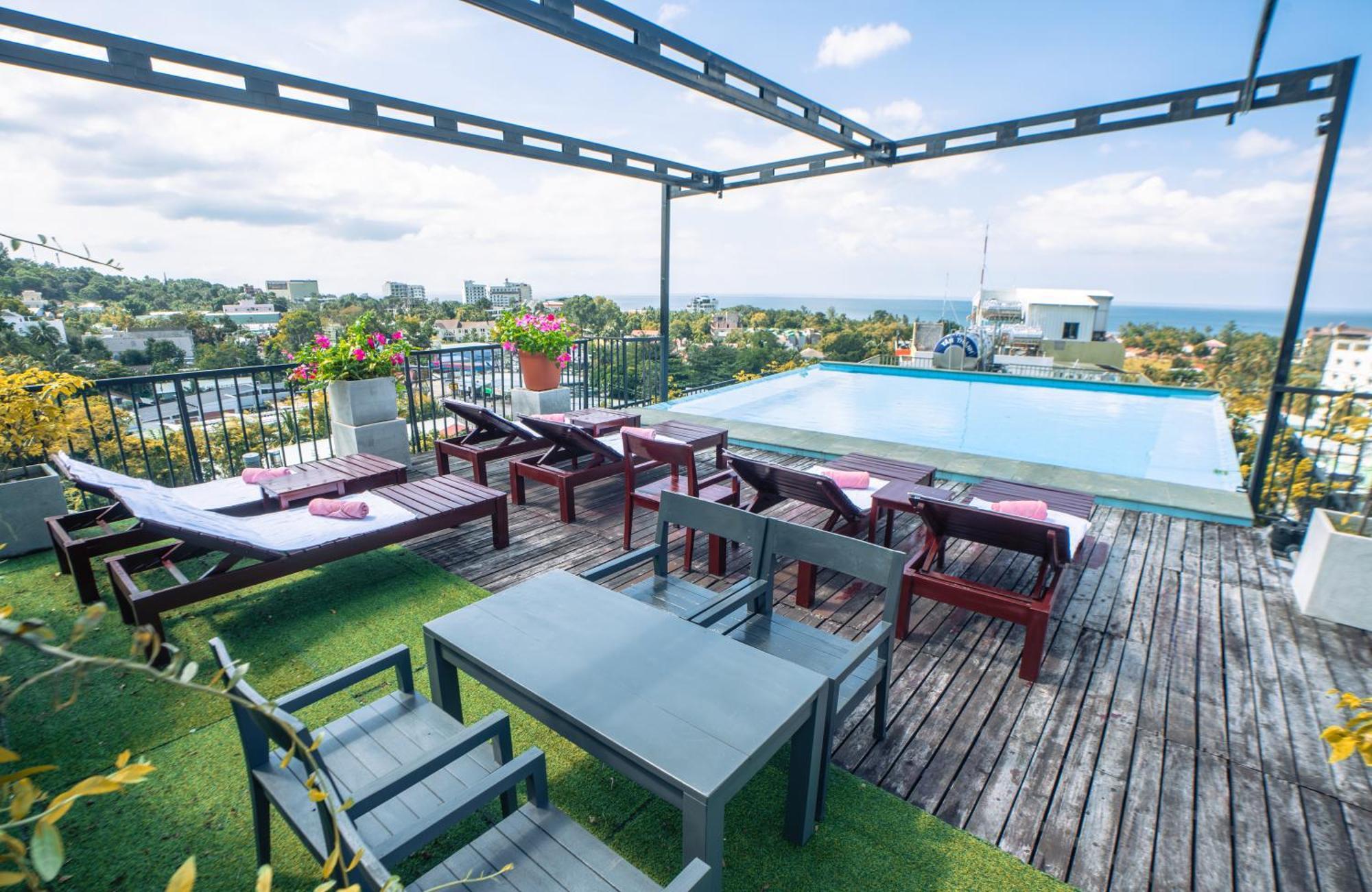 Golden Daisy Hotel Phu Quoc Exterior foto